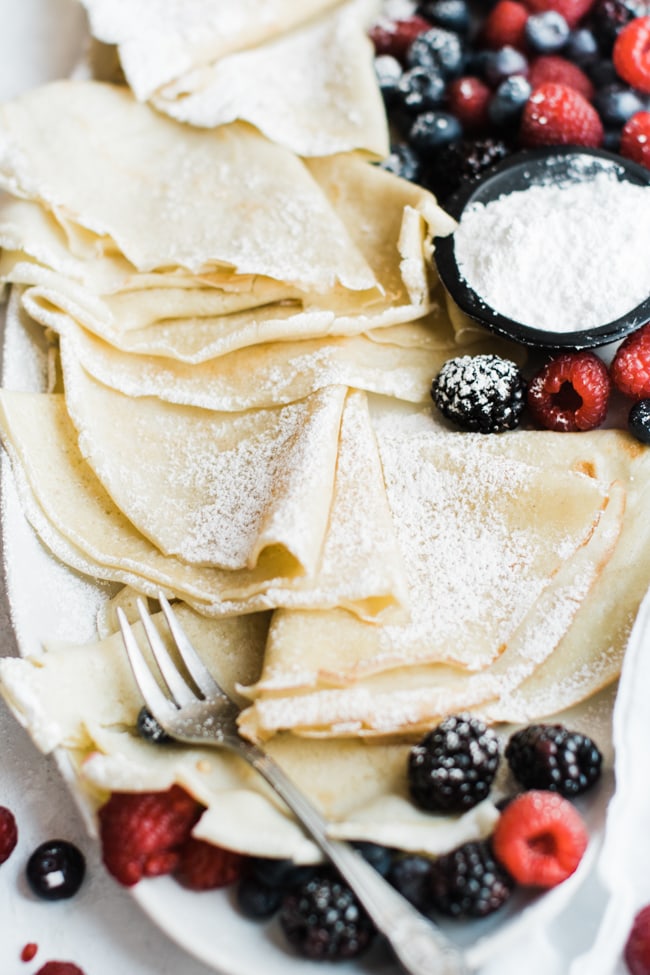 fluffy crepes