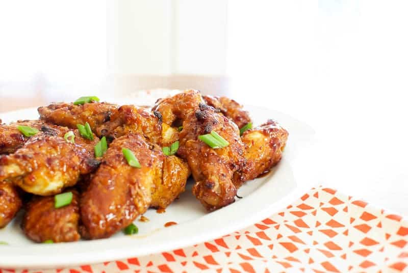 Sweet and Sassy Chicken Wings