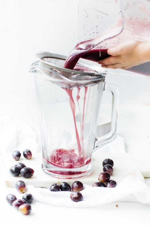 Homemade Grape Juice (no juicer required) Oh So Delicioso