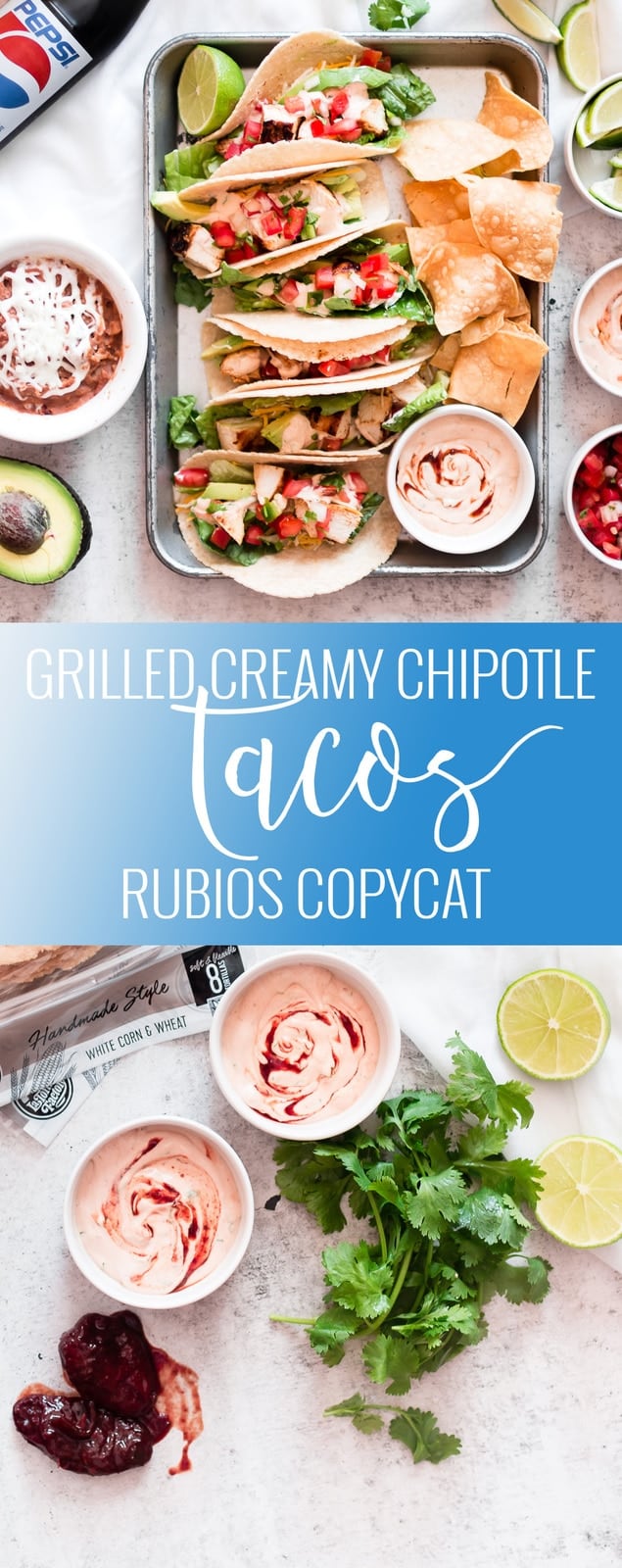 Grilled Creamy Chipotle Tacos Rubio S Copycat Oh So Delicioso