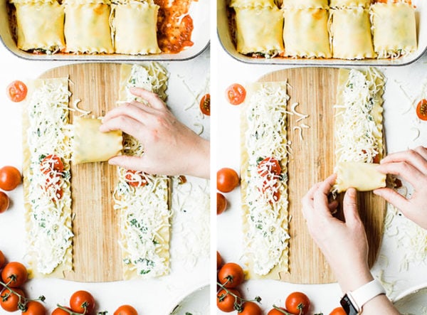 Caprese Lasagna Roll Ups Recipe - Oh So Delicioso