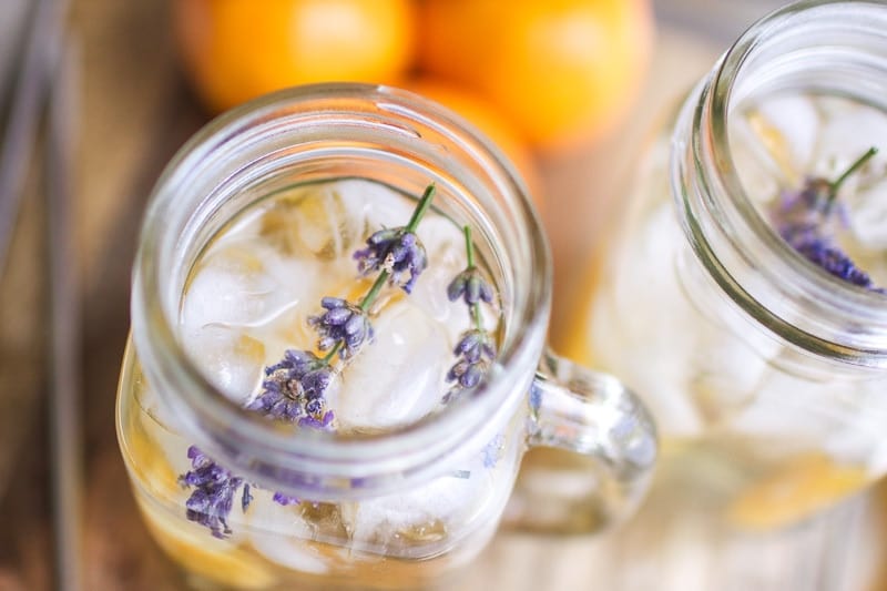 chamomile lavender infused water