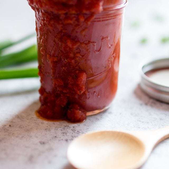 Homemade Red Enchilada Sauce - Oh So Delicioso