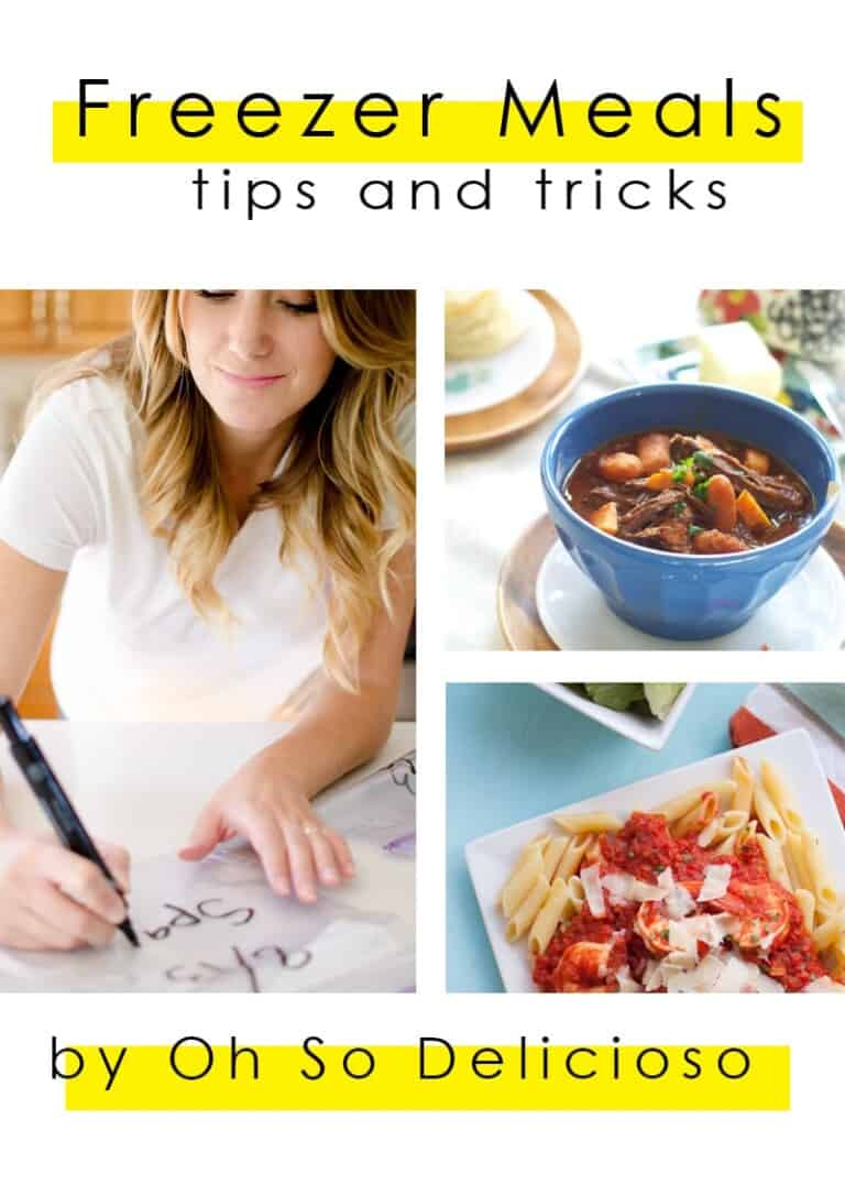 Freezer Meals: Tips and Tricks - Oh So Delicioso