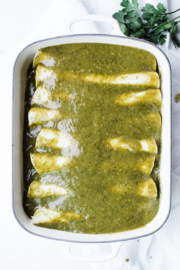 Green Enchilada Sauce Recipe - Oh So Delicioso