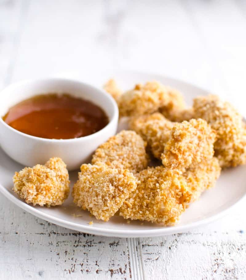 Baked Crispy Chicken Nuggets 