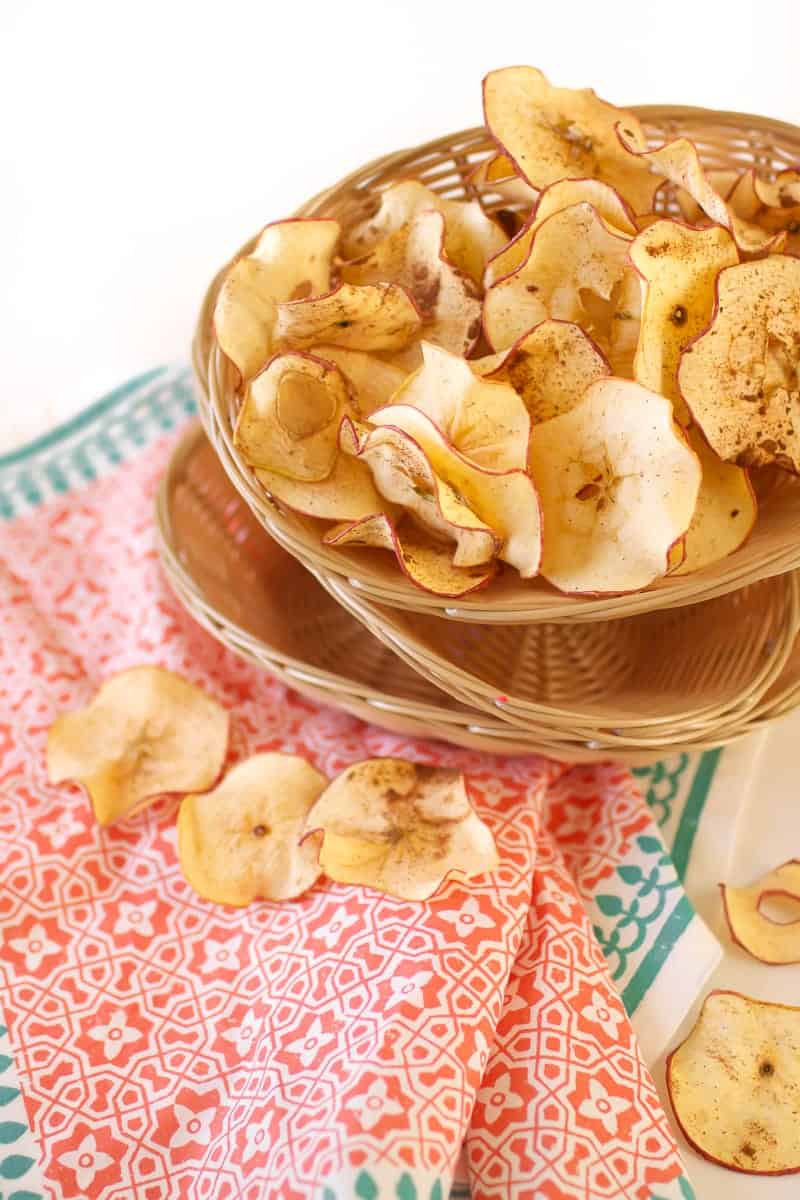 Cinnamon Apple Chips Summer Snack Series Oh So Delicioso