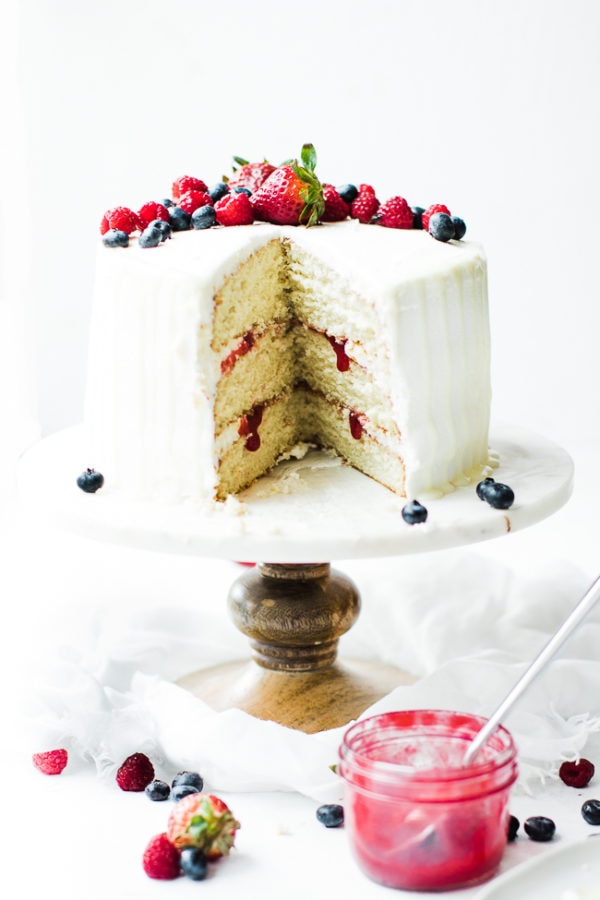 Fresh Fruit EASY Cake Filling Recipe Oh So Delicioso