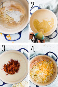 step by step making the roux