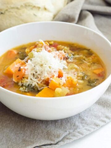 Lentil and Farro Vegetable Soup