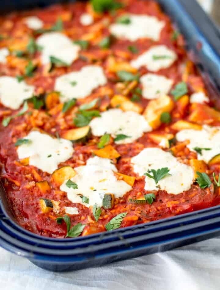 Baked Tomato Risotto - Oh So Delicioso