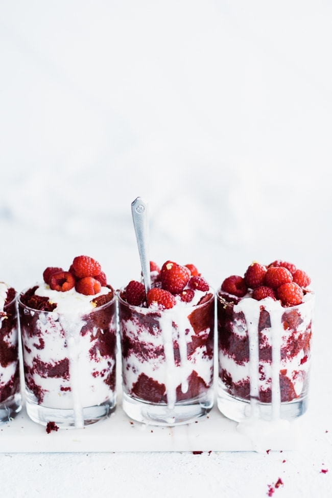 3 cups of layered trifle