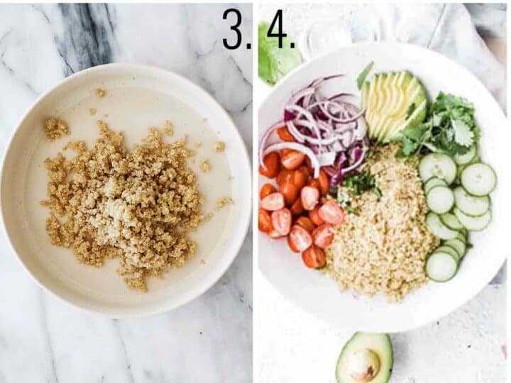 Fresh Mexican Quinoa Bowl - Oh So Delicioso