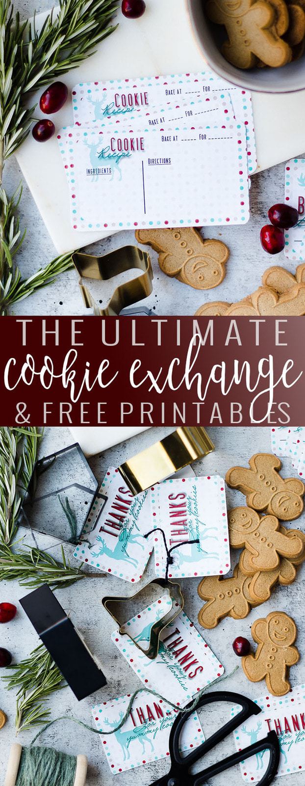Everything You Need To Host A Cookie Exchange | holiday cookie exchange | holiday party ideas | christmas cookie exchange | hosting a holiday party || Oh So Delicioso #holidaycookieexchange #holidaycookies #christmascookies