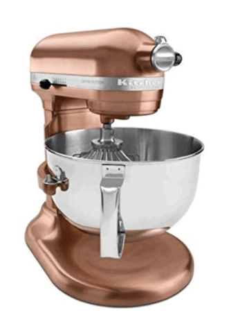 copper kitchenaid stand mixer