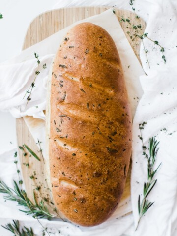 one loaf of easy french bread