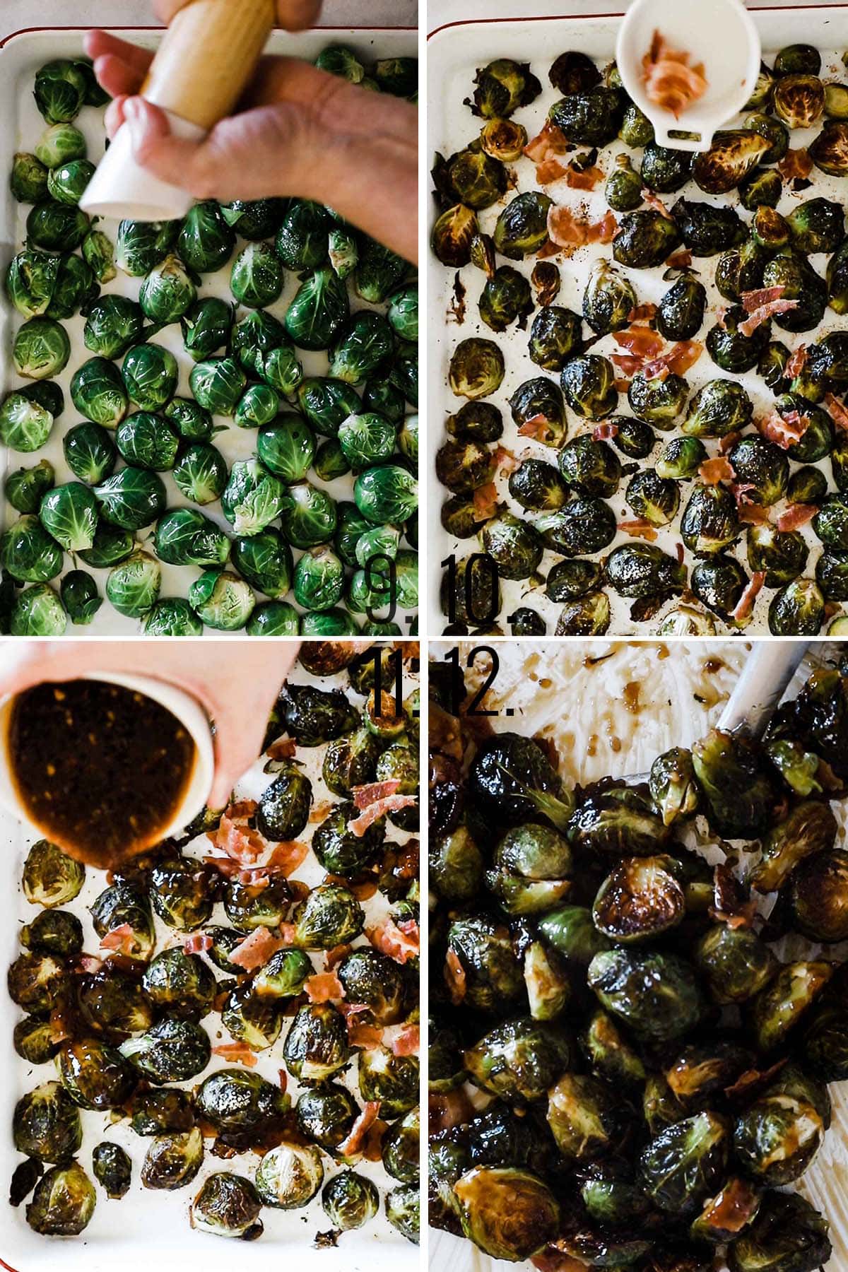 How to roast Brussels sprouts.