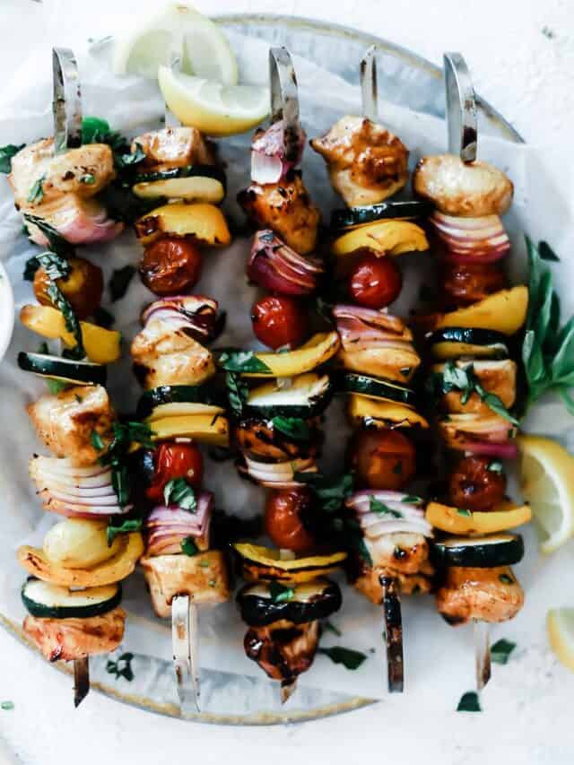 Honey Mustard Chicken Skewer Marinade Oh So Delicioso