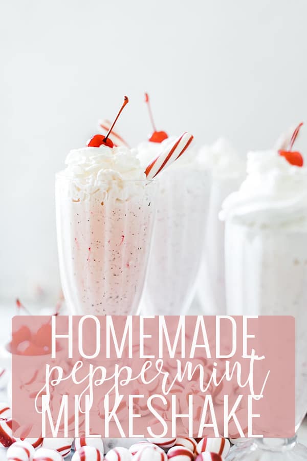 chick fil a peppermint milkshake