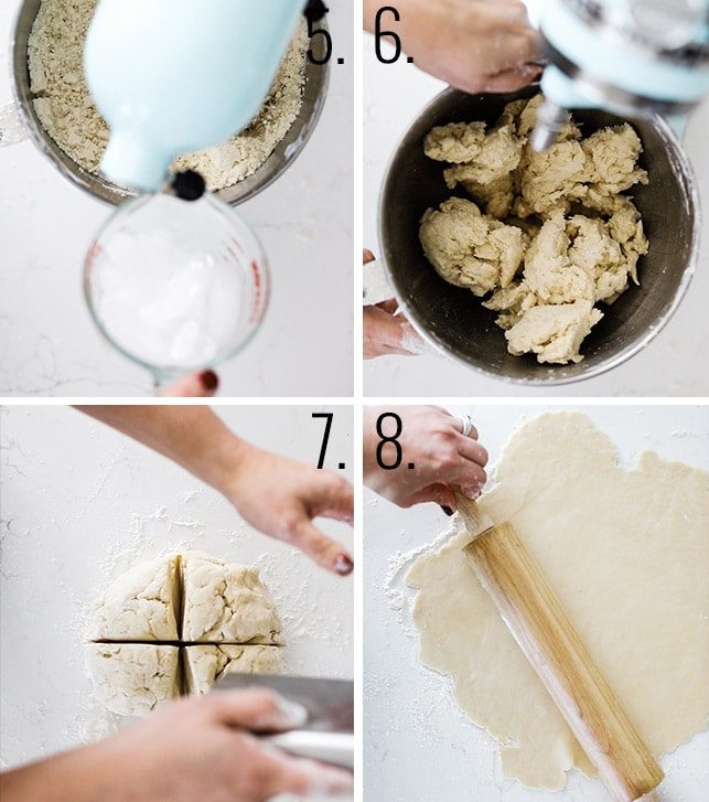 How to make pie crust.