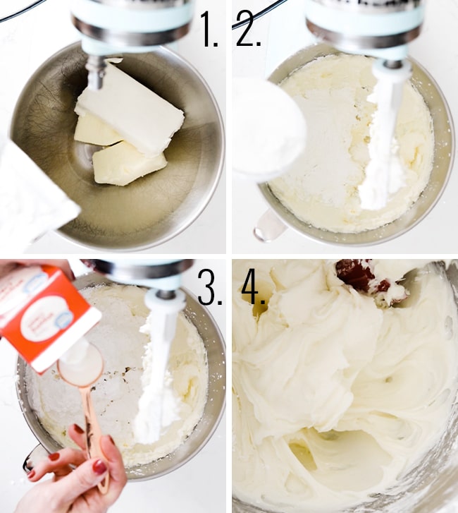 How to make cream cheese frosting.