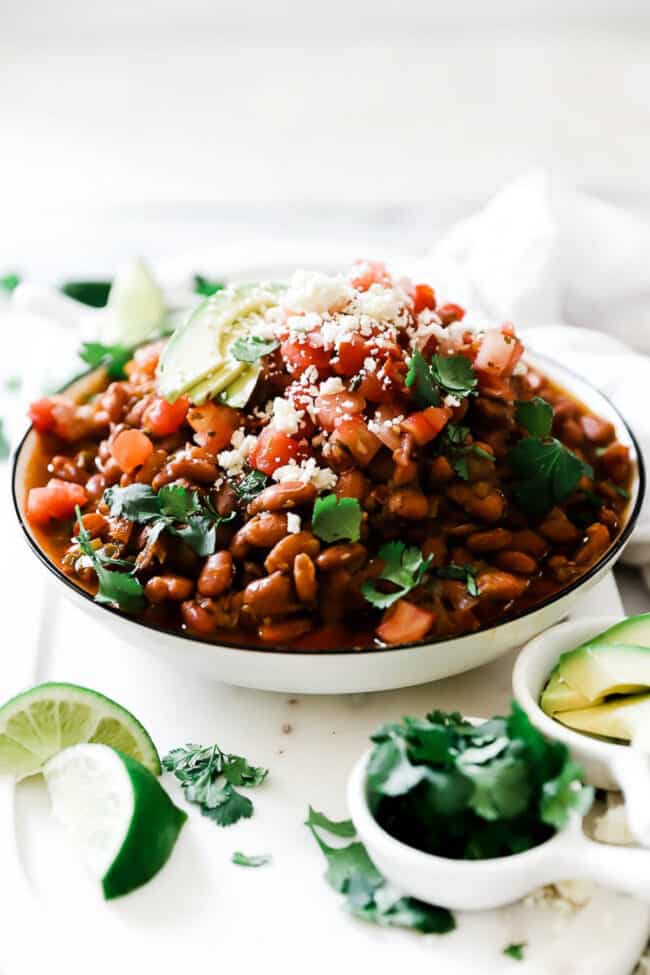 No Soak Pressure Cooker Pinto Beans Oh So Delicioso