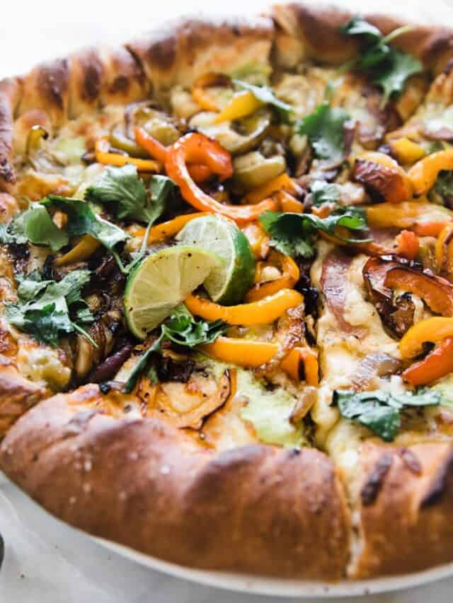 Fajita Pizza Oh So Delicioso