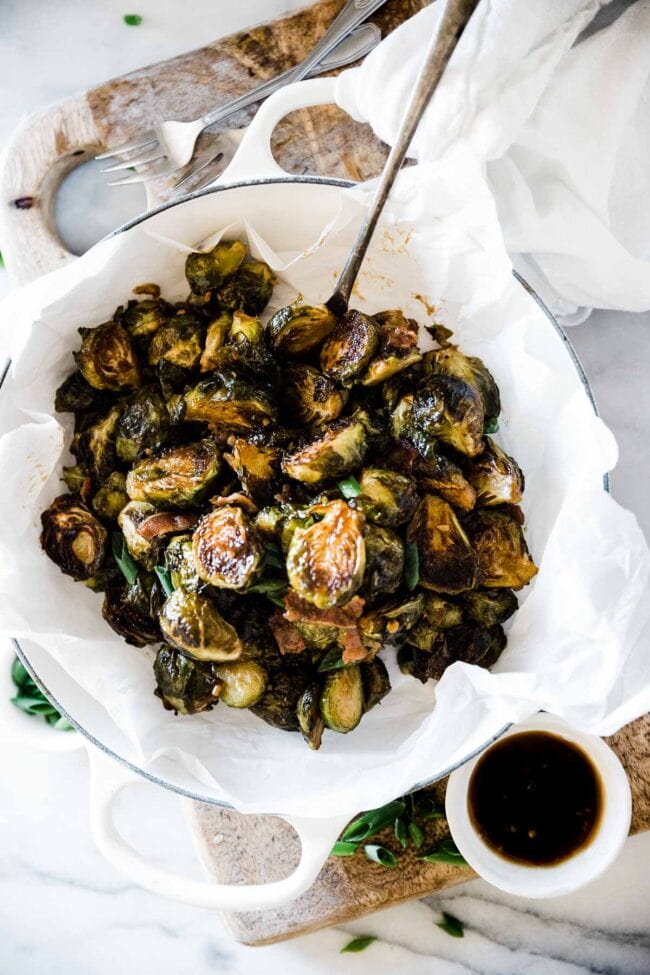 Teriyaki Roasted Brussels Sprouts Recipe Oh So Delicioso