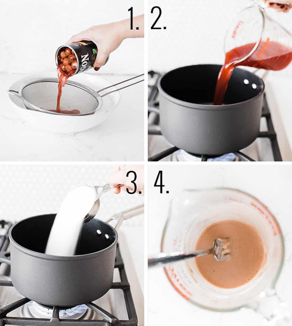 How to make cherry pie filling.