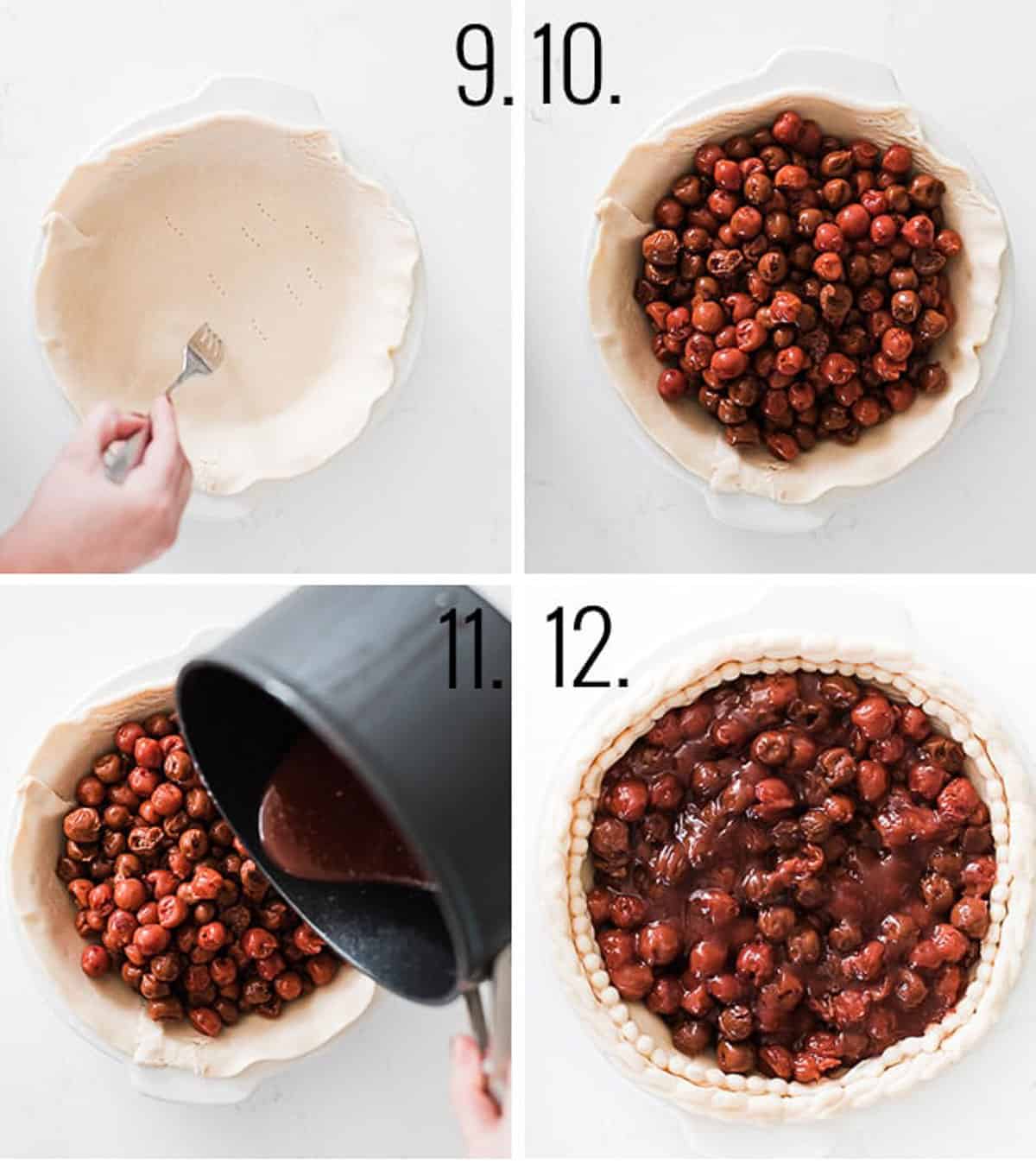How to make a pie.