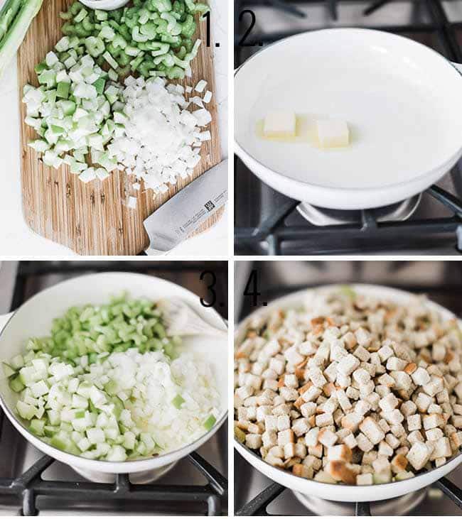 How to make stuffing.