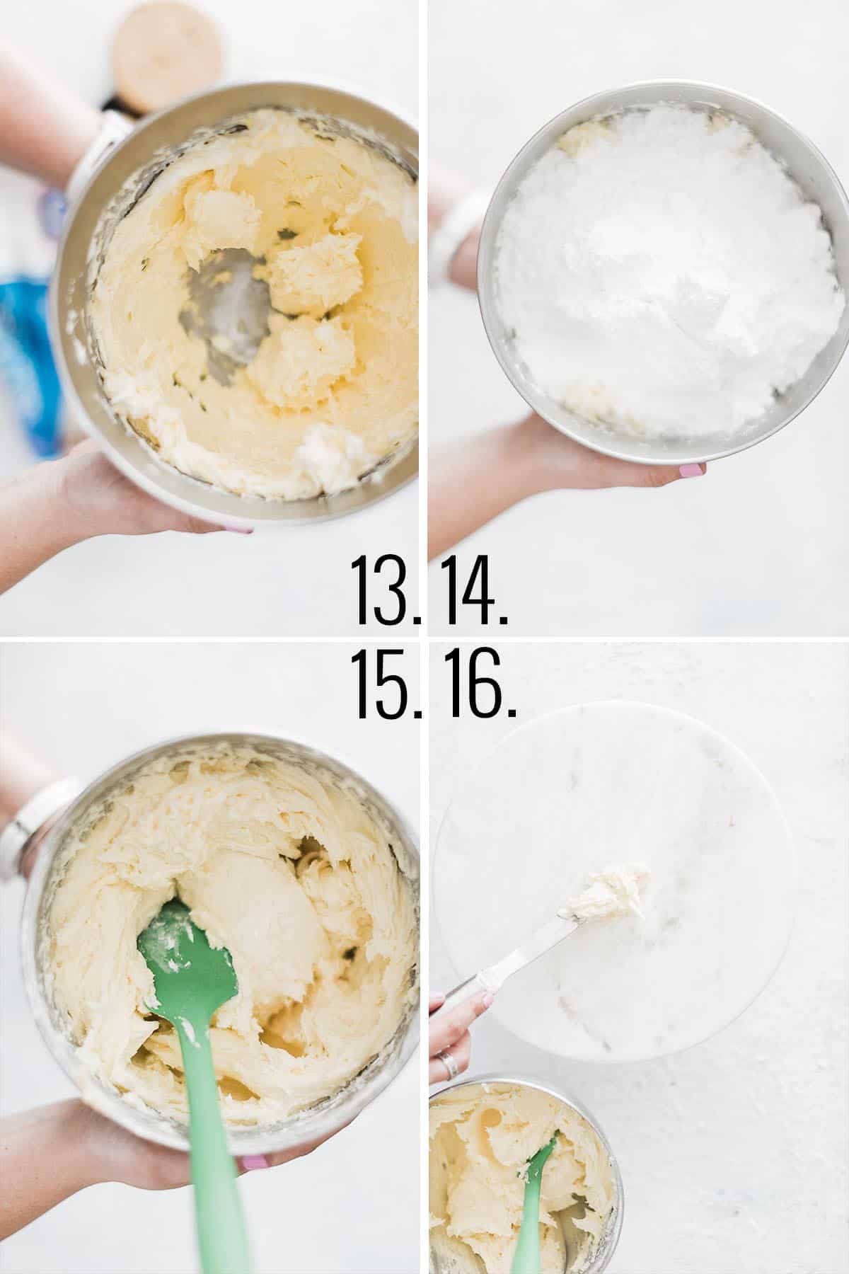 How to make coconut cream cheese frosting.
