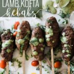 Kofta Kebab Pinterest Image