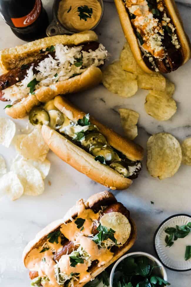 Hot Dog Bar Oh So Delicioso