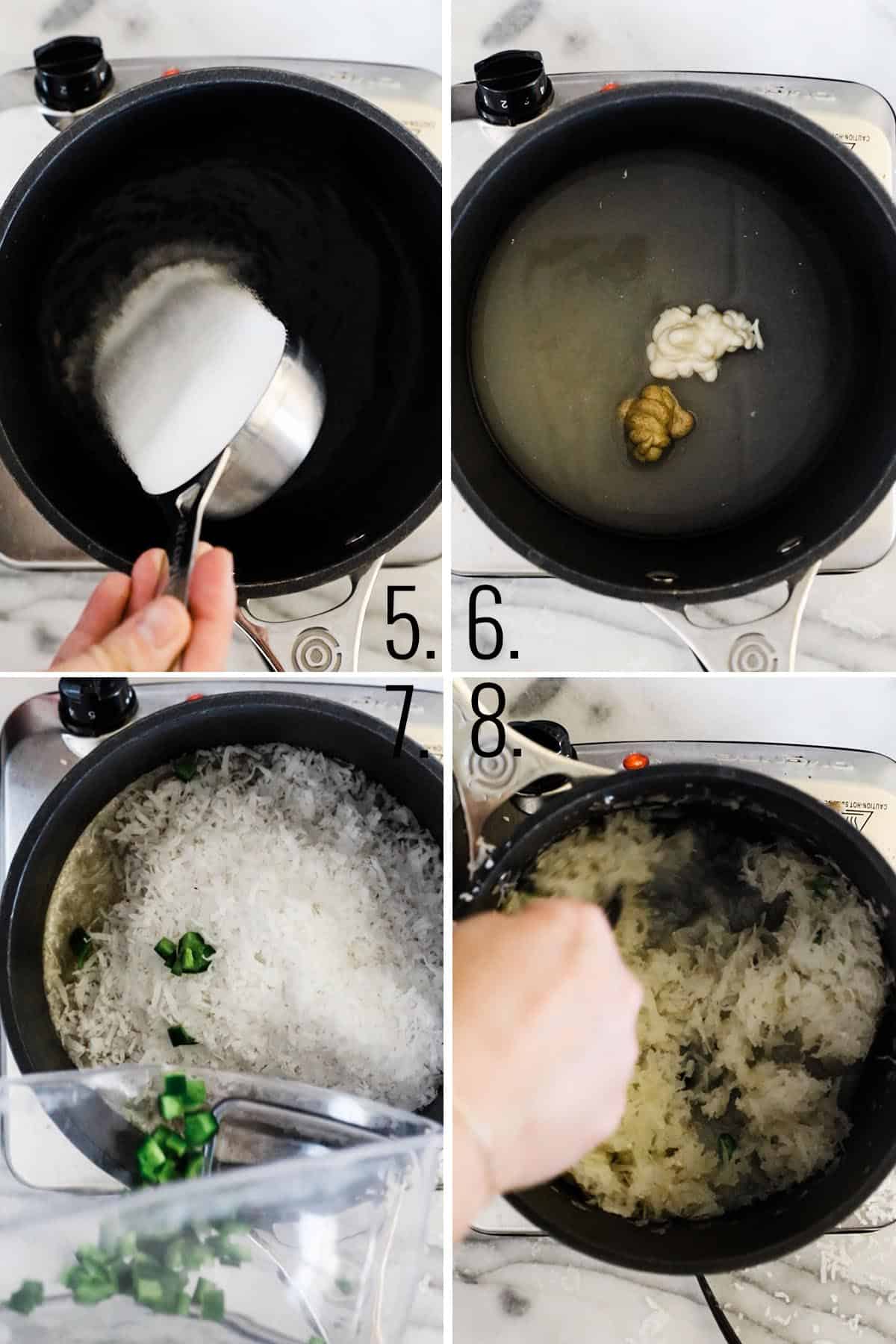 How to make coconut relish.