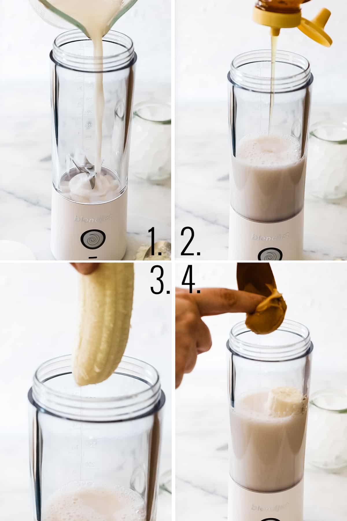 How to make vanilla protein shake.