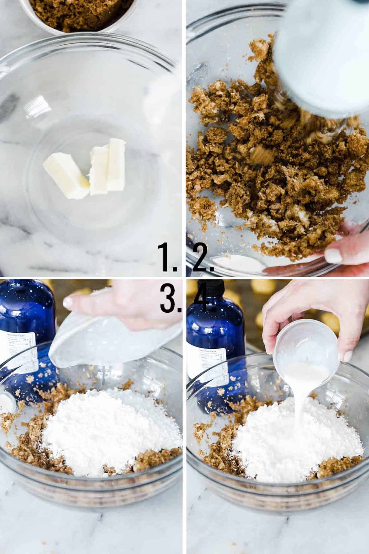 How to make brown sugar frosting.