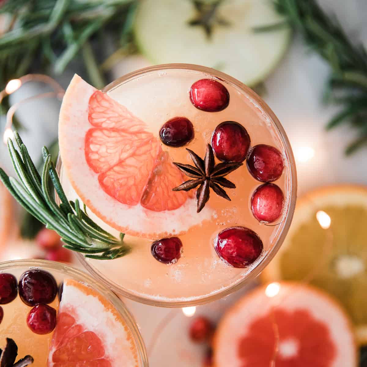 Citrus Cranberry Punch - Together as Family