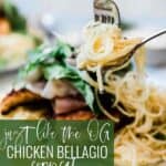 Chicken Bellagio Pinterest image.
