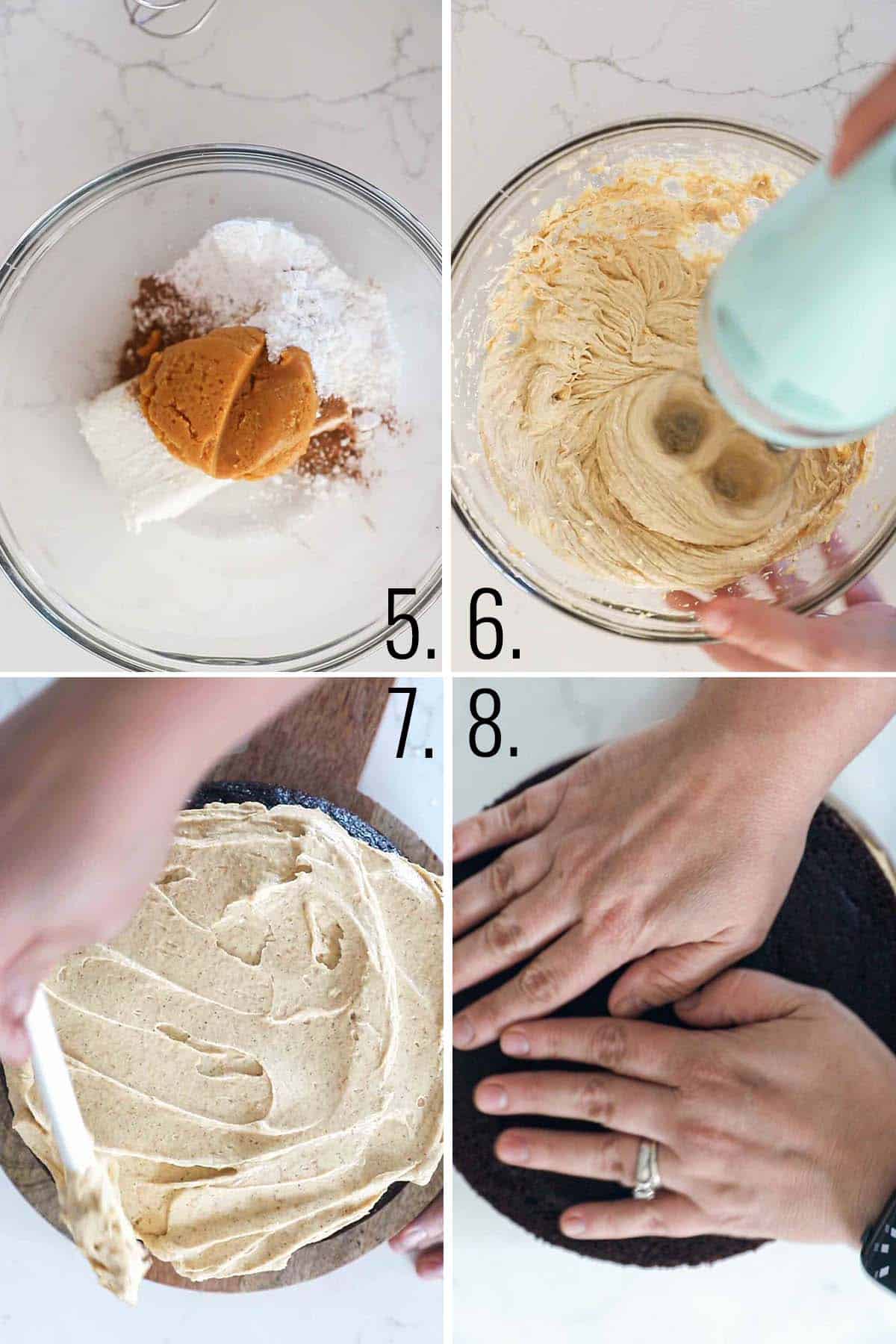 How to make pumpkin cream cheese filling.