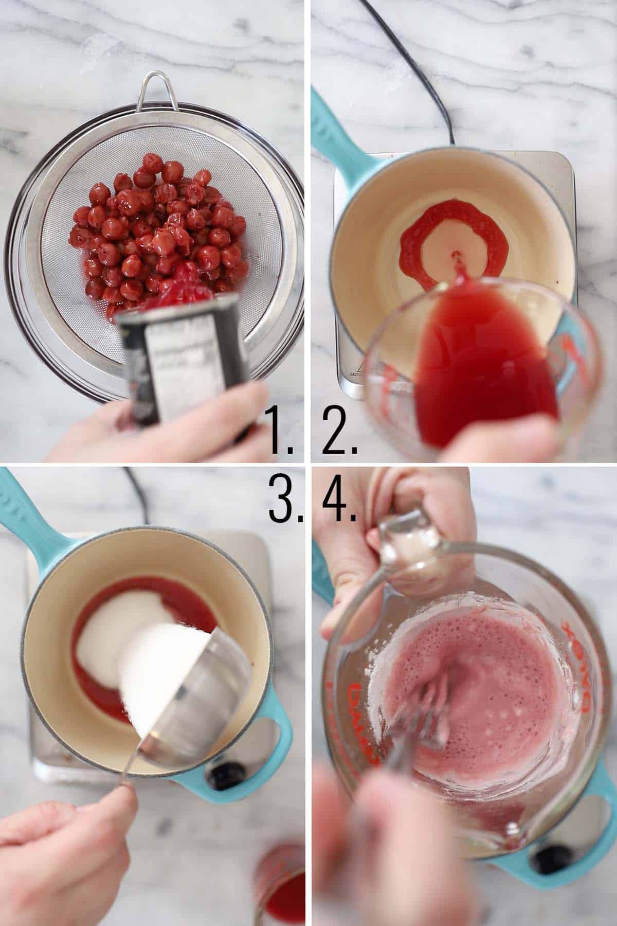 How to make homemade pie filling.