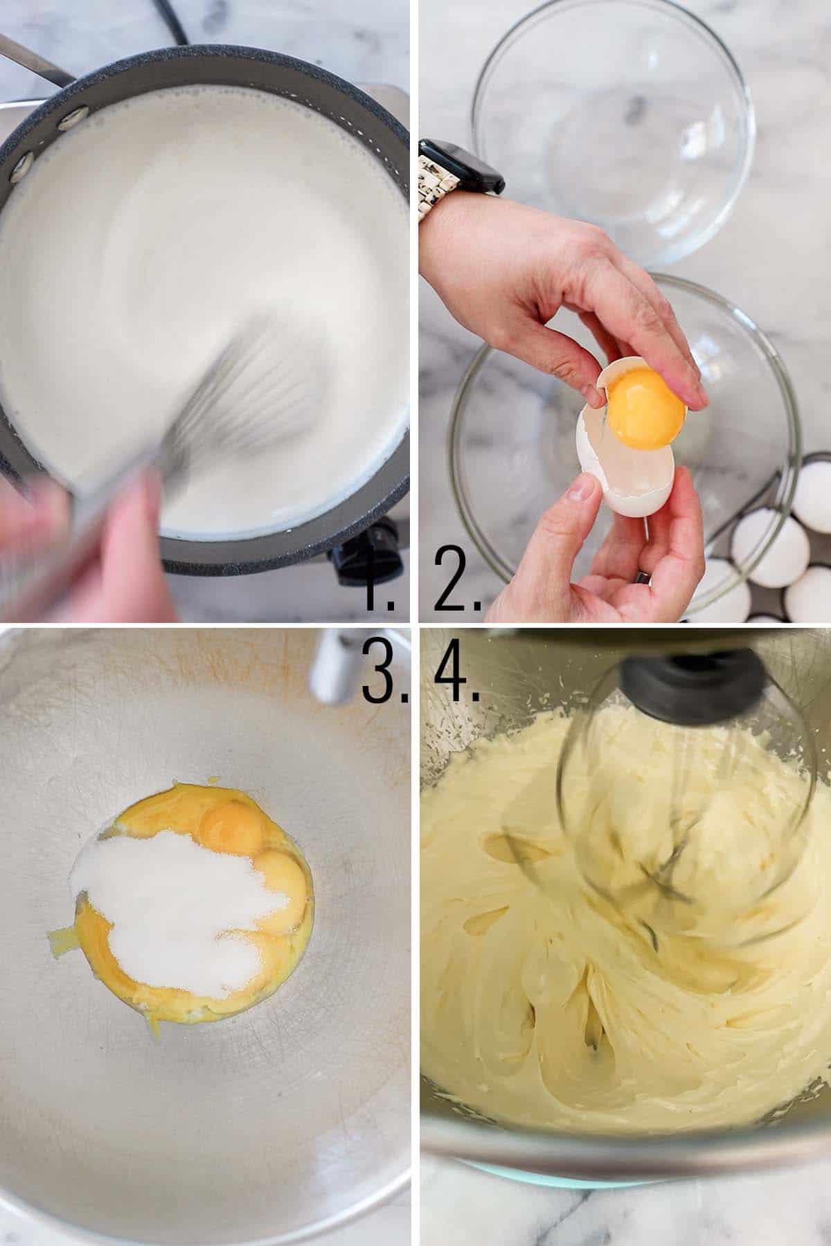 How to make creme brûlée.